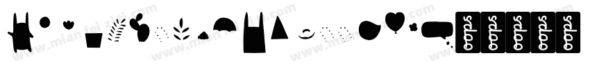 ScandieboxThreeW05字体转换