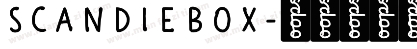 Scandiebox字体转换