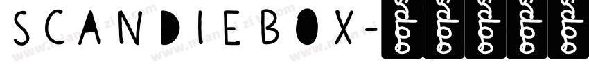 Scandiebox字体转换
