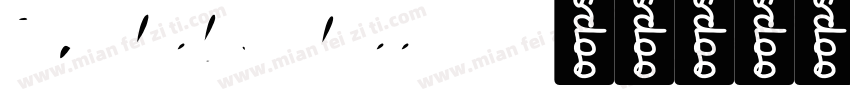 ScandieboxThreeW05字体转换