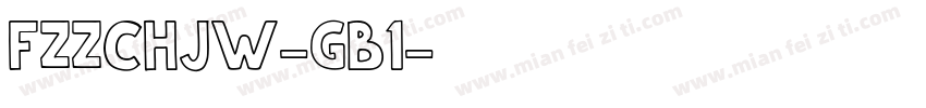 FZZCHJW-GB1字体转换