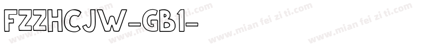 FZZHCJW-GB1字体转换