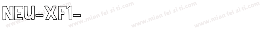 NEU-XF1字体转换