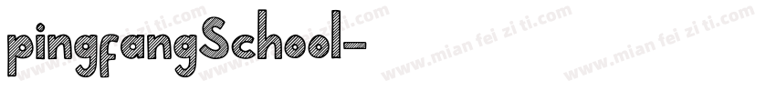 pingfangSchool字体转换