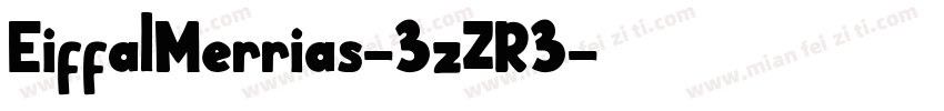 EiffalMerrias-3zZR3字体转换