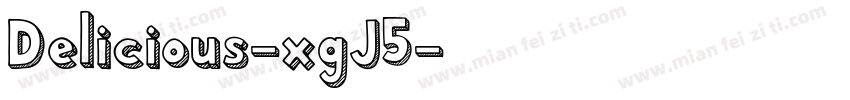 Delicious-xgJ5字体转换