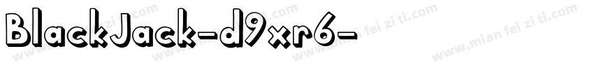 BlackJack-d9xr6字体转换