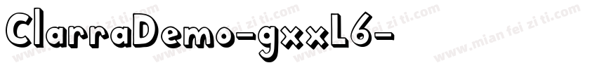 ClarraDemo-gxxL6字体转换