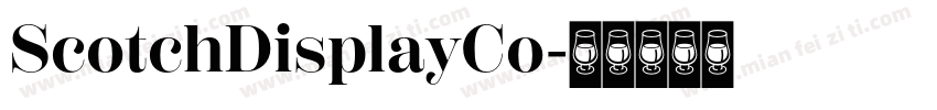 ScotchDisplayCo字体转换