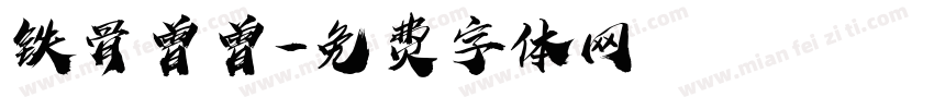 铁骨曾曾字体转换