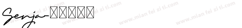 Senja字体转换