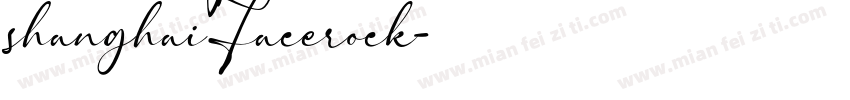 shanghaiFacerock字体转换
