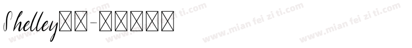 Shelley字体字体转换