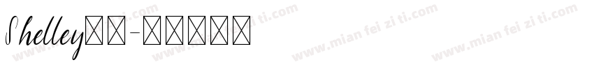Shelley字体字体转换