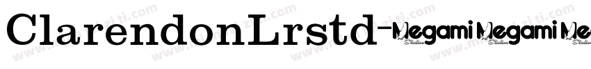 ClarendonLrstd字体转换
