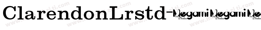 ClarendonLrstd字体转换