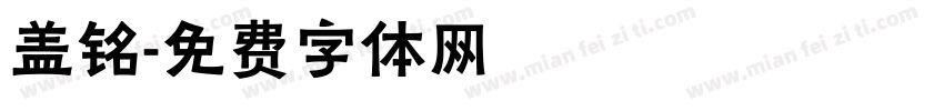 盖铭字体转换
