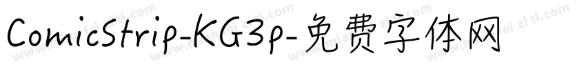 ComicStrip-KG3p字体转换