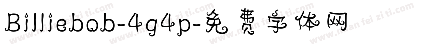 Billiebob-4g4p字体转换