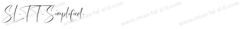 SL-TT-Simplified字体转换