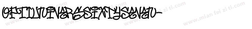 OPTIUniversSixtySeven字体转换