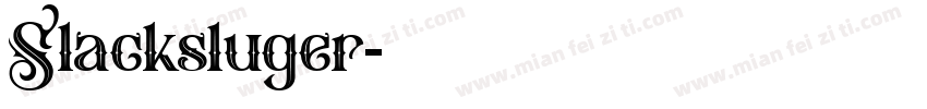 Slacksluger字体转换