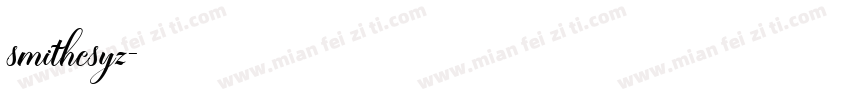 smithesyz字体转换