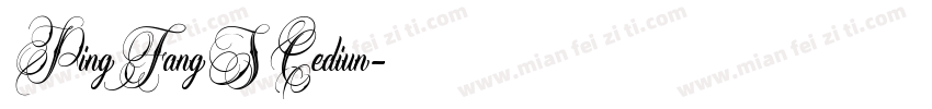 PingFangSCediun字体转换