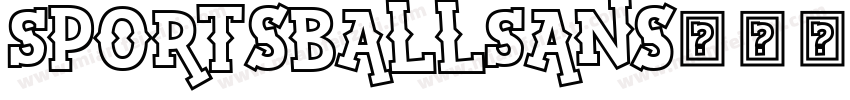 SportsballSans字体下载字体转换