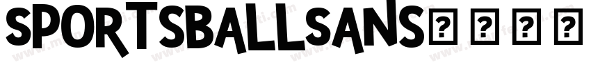 SportsballSans字体下载字体转换