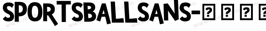sportsballsans字体转换