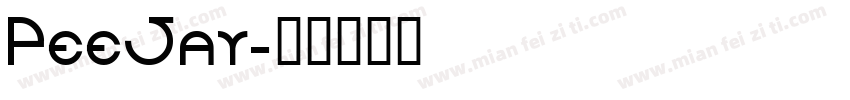 PeeJay字体转换
