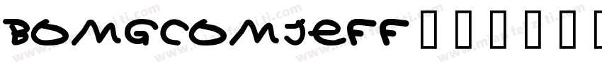 BOMGcomJeff字体转换