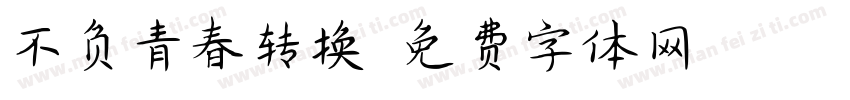 不负青春转换器字体转换