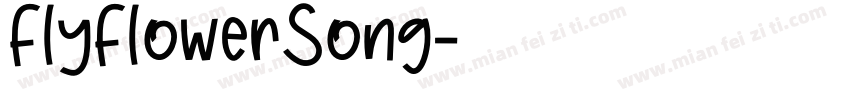 FlyFlowerSong字体转换