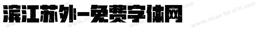 滨江苏外字体转换