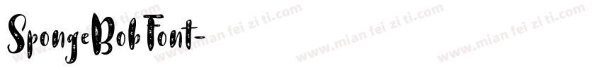 SpongeBobFont字体转换