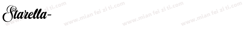 Starella字体转换