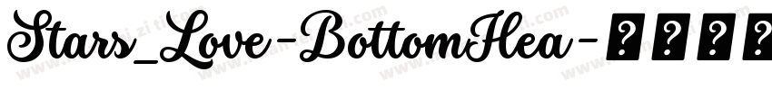 Stars_Love-BottomHea字体转换