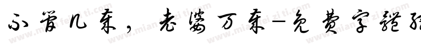 不管几岁，老婆万岁字体转换
