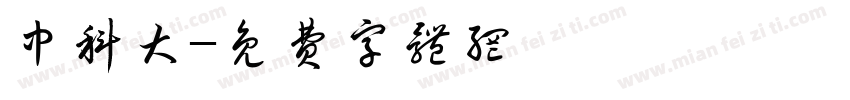 中科大字体转换