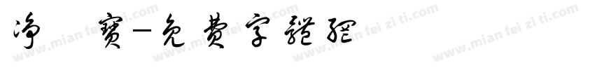 净醛宝字体转换