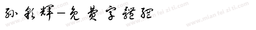孙彩辉字体转换