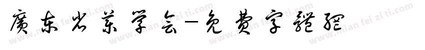 广东省药学会字体转换
