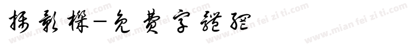 摄影机字体转换