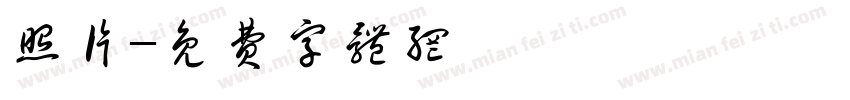 照片字体转换