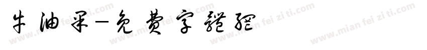 牛油果字体转换
