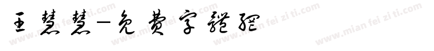 王慧慧字体转换