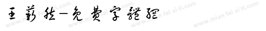王薪然字体转换