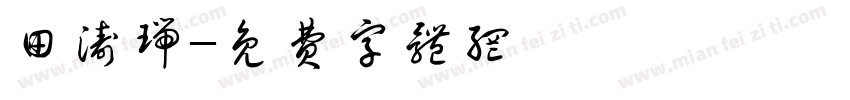 田涛瑞字体转换